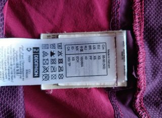 Pantalón corto deportivo morado Domyos