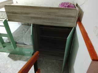 Camere per ragazzi in stile treno