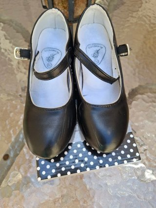 Zapatos Flamenco Niña Tacón Talla 32