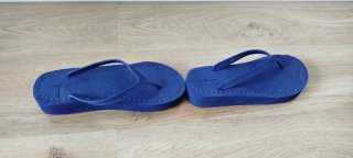 Ciabatte blu da donna