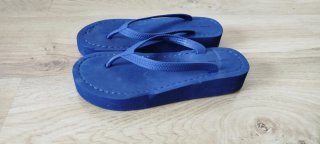 Ciabatte blu da donna