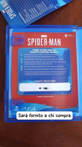 Spider-Man Edizione GOTY PS4 compatibile con ps5