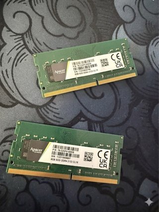 2x 8GB Apacer DDR4 2133MHz SODIMM