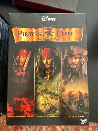 Pack DVD Piratas del Caribe: La Trilogía