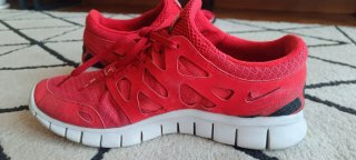 Zapatillas Nike Free Run+ 2 Talla 44 Rojas