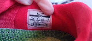 Zapatillas Nike Free Run+ 2 Talla 44 Rojas