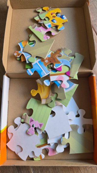 Puzzles infantiles 48 piezas.