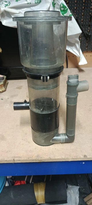 Skimmer para acuario y medidor de sal