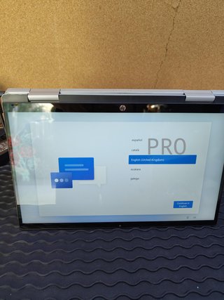 Ordenador portátil convertible HP