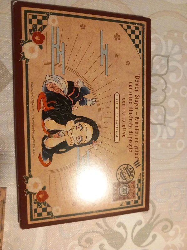 Demon Slayer Kimetsu no yaiba Cartoline Postcard