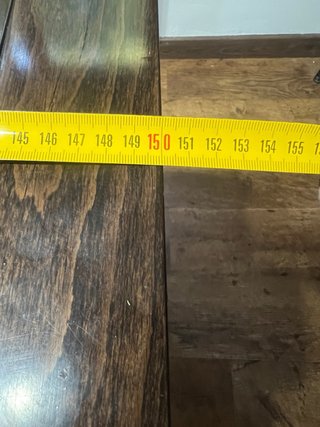 Mesa comedor extensible madera