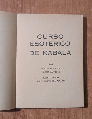 Curso esotérico de kabala