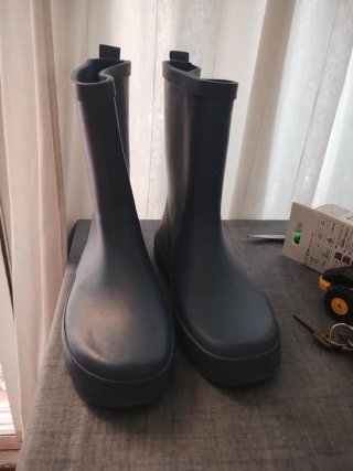 Botas de agua azules
