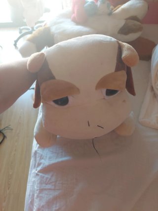 Peluche de perro grande