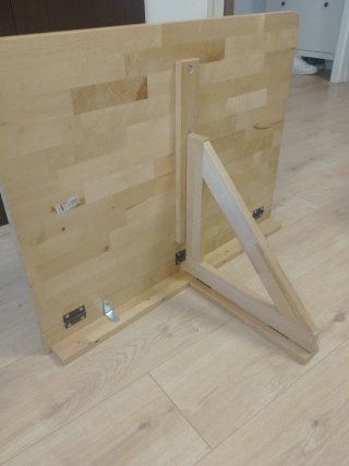 Mesa plegable madera Ikea Norbo