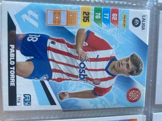 Lote cromos Girona distintas temporadas