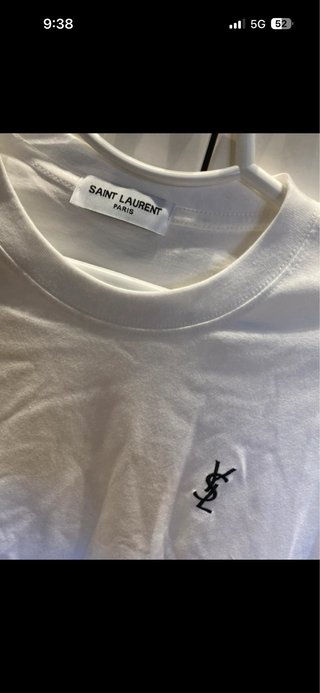Camiseta Saint Laurent manga larga