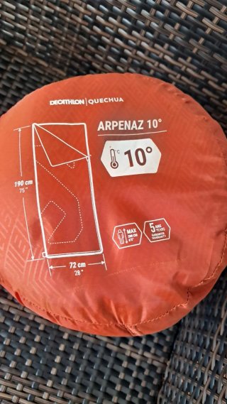 Saco de dormir Arpenaz 10° Quechua