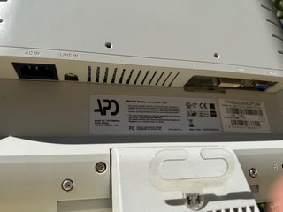 Monitor APD Beige Funciona Bien