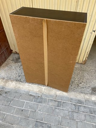 zapatero Mueble de 3 cajones marrón