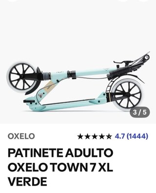 Patinete Oxelo Town 7 XL Verde