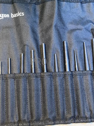 Juego de cinceles y punzón de acero Amazon Basics