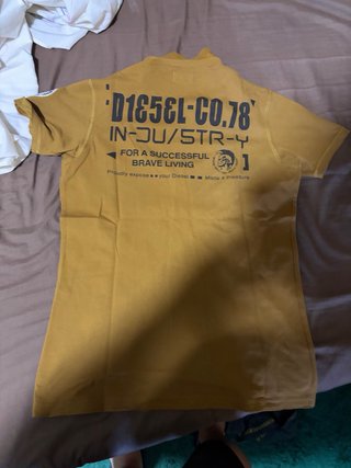 Polo Diesel Talla M Amarillo