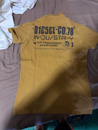 Polo Diesel Talla M Amarillo