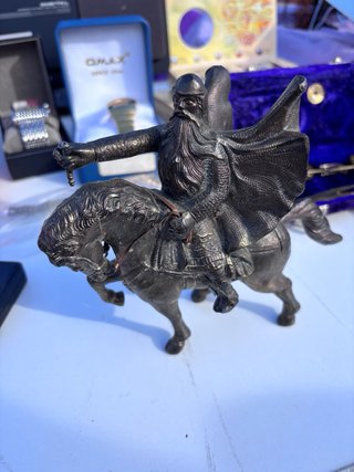 Bronce Guerrero a Caballo
