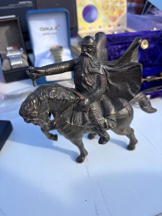 Bronce Guerrero a Caballo