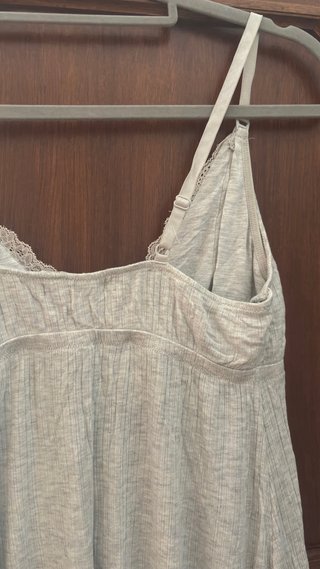 Vestido dormir amamentação M Women'secret cinza