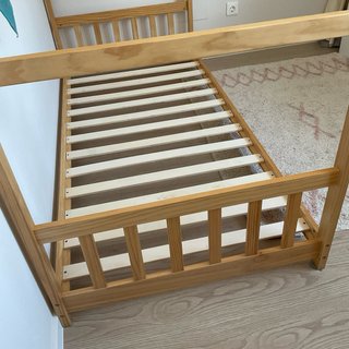 Cama Montessori Casita Madera Infantil