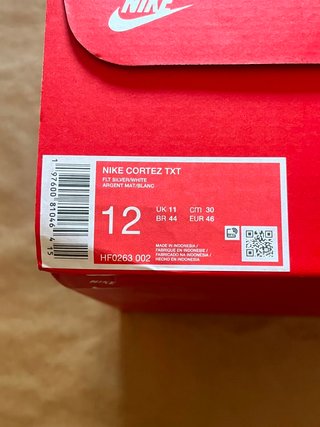 Zapatillas Nike Cortez Gris y Blanco