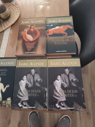 Colección libros Isabel Allende