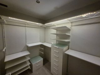 Vestidor Modular Blanco Adaptable Completo