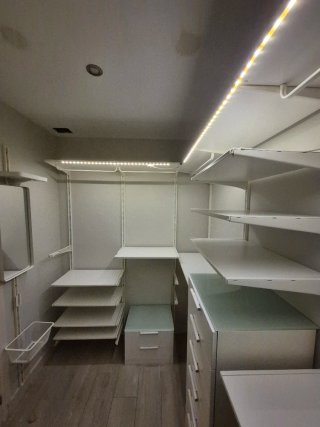Vestidor Modular Blanco Adaptable Completo