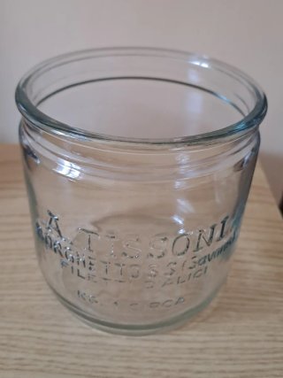 Vaso Vetro A. Tissoni Acciughe
