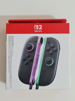 Joy-Cons Nintendo Switch 2 Morado/Verde PRECINTADO