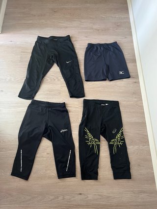 Lote Ropa Deportiva Running (Nike, Asics, Mizuno)