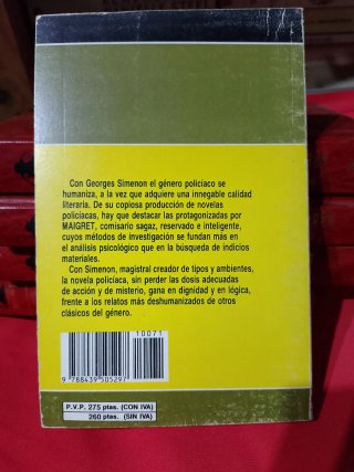 Libro "Maigret vacila" de Georges Simenon