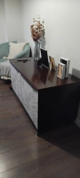 Mueble Aparador Salón Madera Wengue.