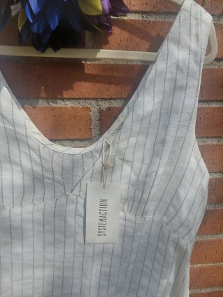 Blusa top System Action nueva