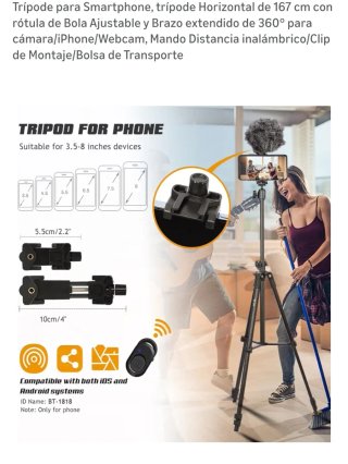 Trípode para Smartphone