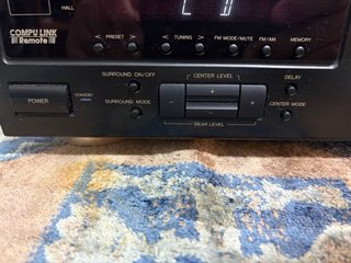 AMPLIFICADOR JVC RX416 V