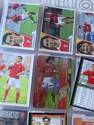 Cromos antiguos fútbol Real Murcia CF 23 en total