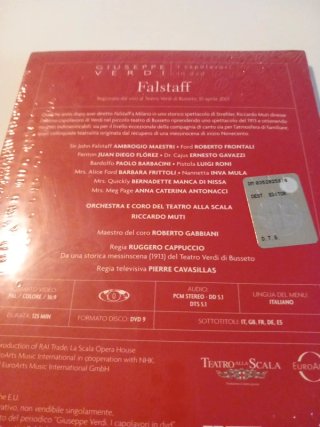 DVD Falstaff Giuseppe Verdi Teatro alla Scala