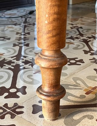 Mesa antigua de madera Tocinera