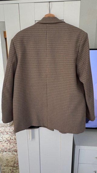 Blazer Zara estampado pata de gallo
