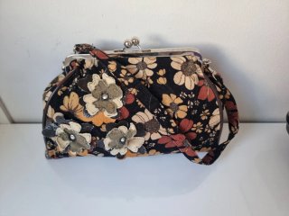 Bolso de mano floral