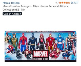 Marvel Hasbro Avengers Titan Hero Series Multipack